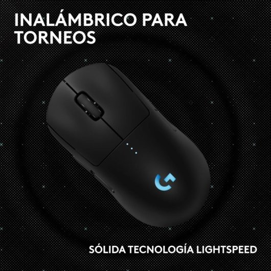 Ratón Logitech Pro 2 Lightspeed inalámbrico 32000 DPI RGB 8 botones RF