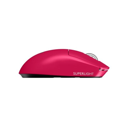 Souris Logitech sans fil 32000 DPI Magenta pour droitier