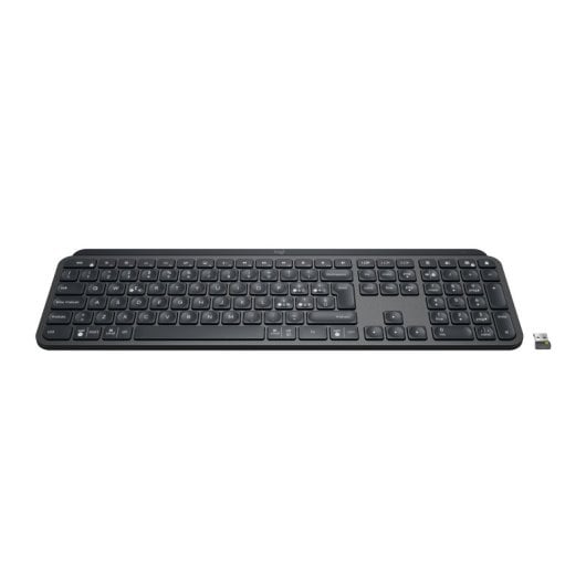 Teclado de membrana Logitech MX Keys 920-010247 Layout EN retroiluminado Bluetooth