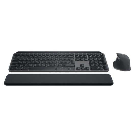 Tastatur + mechanisch Logitech MX Keys Combo DE kabellos Bluetooth beleuchtet