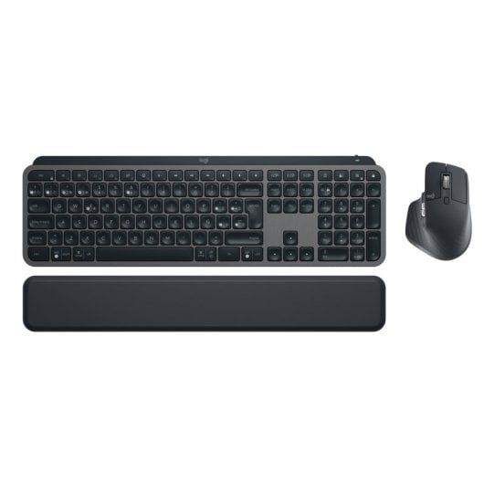 Tastatur + mechanisch Logitech MX Keys Combo DE kabellos Bluetooth beleuchtet