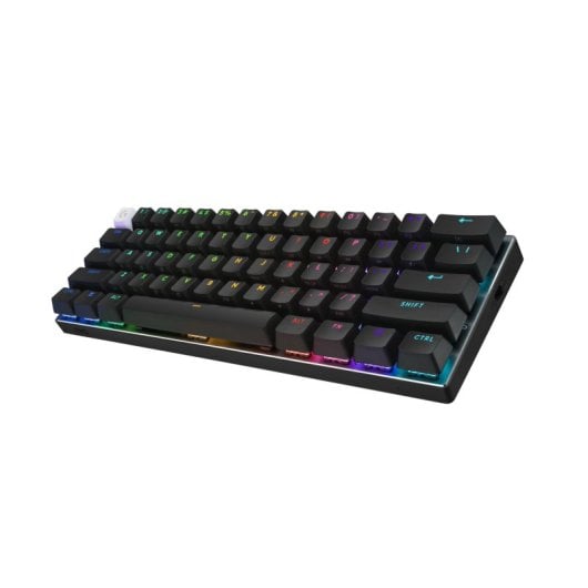 Teclado mecánico Logitech G PRO X 60 QWERTY inalámbrico/alámbrico LED RGB negro