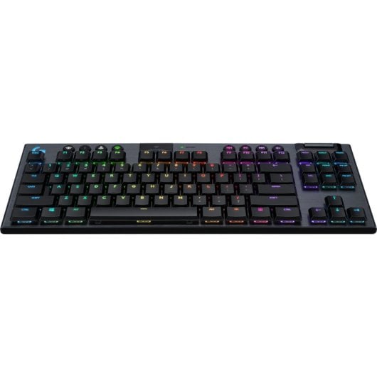 Teclado mecánico Logitech G 920-009517 Layout QWERTY retroiluminado inalámbrico carbono
