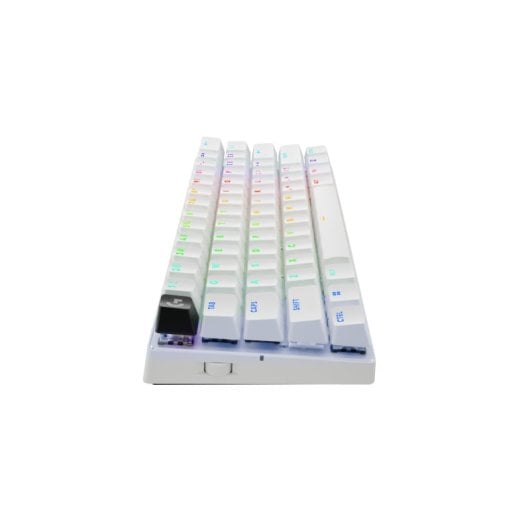 Teclado mecánico Logitech G PRO X 60 QWERTY retroiluminado LED RGB inalámbrico/blanco