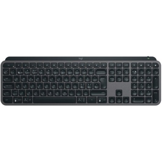 Teclado de tijera Logitech MX Keys S Layout Nórdico QWERTY Retroiluminado Inalámbrico Grafito