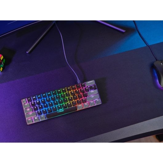Teclado mecánico Trust GXT 867 Acira Layout ES retroiluminado RGB 60%