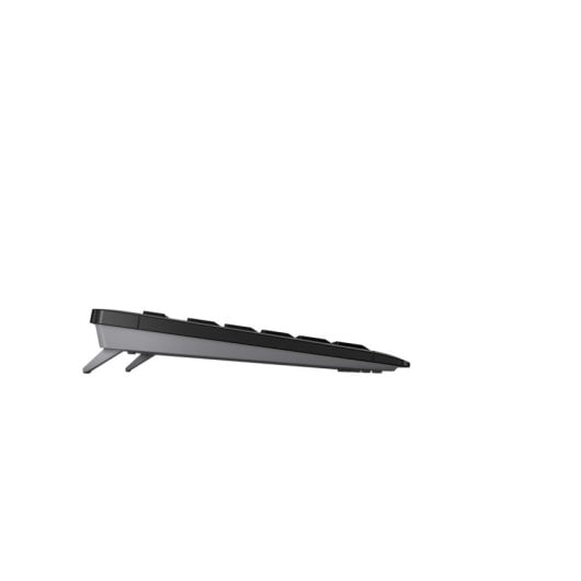 Teclado de tijera CHERRY Stream Wireless QWERTZ inalámbrico full size negro con teclas multimedia