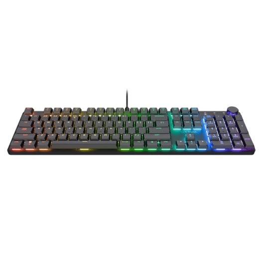 Teclado mechanisch Trust GXT 866 Torix QWERTZ LED Schwarz Kabelgebunden