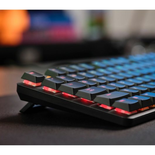 Teclado mechanisch Trust GXT 866 Torix QWERTZ LED Schwarz Kabelgebunden