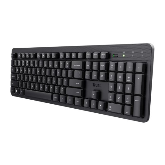Clavier Ody II Trust Complet Inéalique QWERTY Couleur Noir Silencieux
