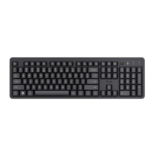 Clavier Ody II Trust Complet Inéalique QWERTY Couleur Noir Silencieux