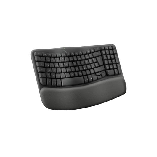 Teclado de membrana Logitech 920-012327 Layout QWERTZ Inalámbrico Bluetooth RF Wireless Grafito