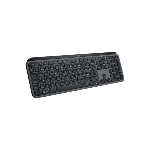 Teclado de tijera Logitech MX Keys S Layout QWERTZ inalámbrico retroiluminado grafito