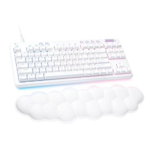 Teclado mecánico Logitech G 920-010420 Layout ES LED RGB Blanco tenkeyless