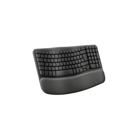 Teclado membrana Logitech 920-012304 Layout QWERTY Inalámbrico RF + Bluetooth Grafite