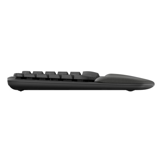 Teclado membrana Logitech 920-012304 Layout QWERTY Inalámbrico RF + Bluetooth Grafite