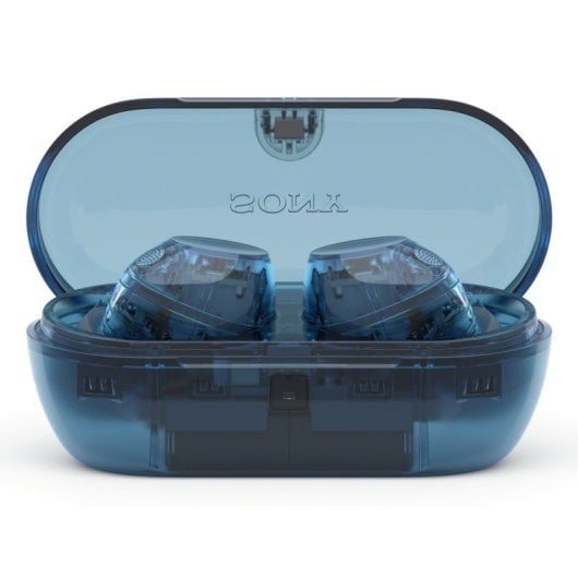 Auriculares Sony Intraurales sans fil avec Annulation de Bruit, Bleu