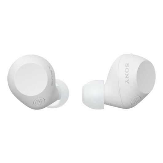 Auriculares Sony inalámbricos True Wireless Bluetooth con Cancelación de Ruido, Micrófono y Blanco