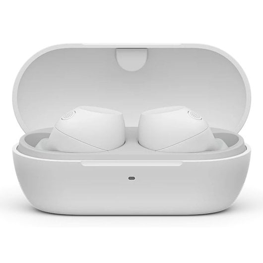 Auriculares Sony inalámbricos True Wireless Bluetooth con Cancelación de Ruido, Micrófono y Blanco