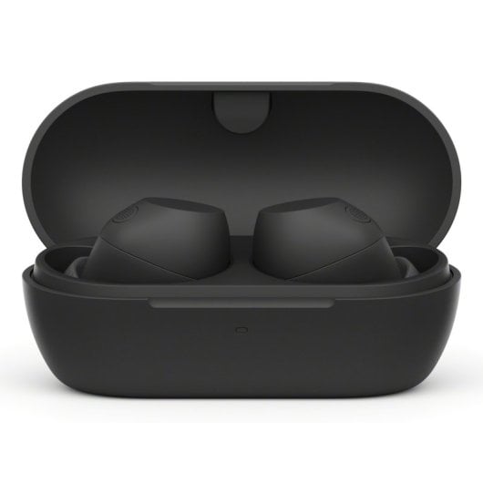 Auriculares Sony inalámbricos Bluetooth con Cancelación de Ruido, Micrófono y Estuche carga rápida, Negro