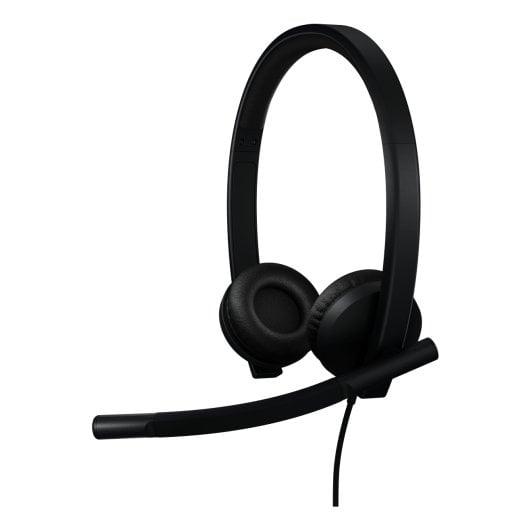 Casque Logitech H570e filaire avec Microphone et Réduction de Bruit, Noir