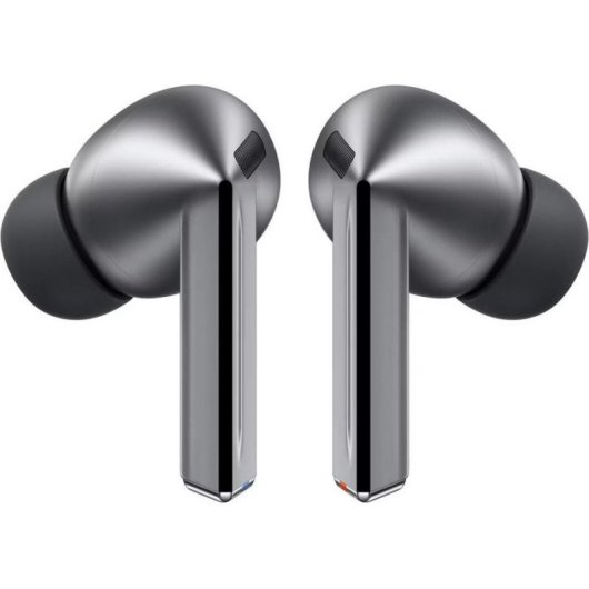 Galaxy Buds3 Pro In-Ear Kopfhörer kabellos Bluetooth mit Aktiver Geräuschunterdrückung, Mikrofon, IP57, Silber