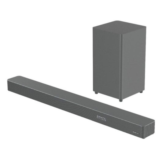 Barra de Som Haier HSD310S5 2.1 240W Bluetooth HDMI ARC Dolby Digital Preta