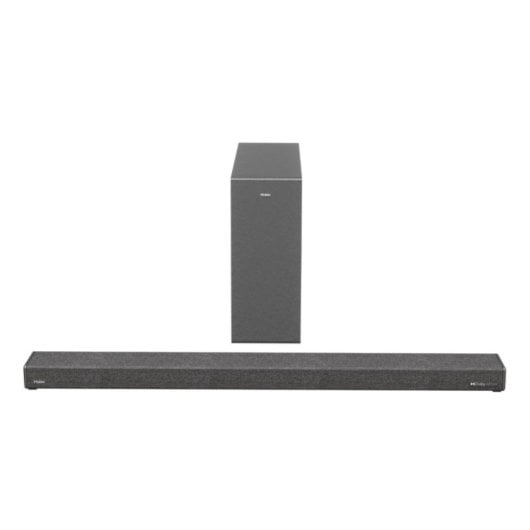 Barra de sonido Haier HSD210K6 Bluetooth HDMI ARC 120W subwoofer inalámbrico