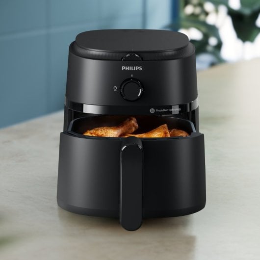 Freidora de aire Philips NA120/00 4.2L 1500W con temporizador y 12 programas
