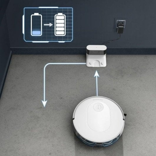 Saugroboter mit Wischfunktion Rowenta X-Plorer RR8477 Navigationsklasse Laser 2.300 Pa WLAN Mit Kamera Haustierbürste
