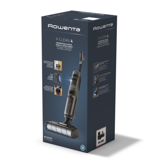 Aspirador sem fio Rowenta X-Clean 4 GZ5035 200W Autonomia 50 min Autolimpeza