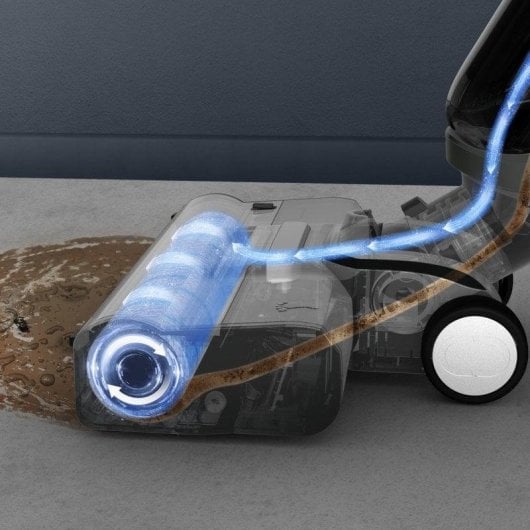 Akku Staubsauger Rowenta X Clean 4 GZ5035 200W 50 Minuten Wischfunktion 0,73L