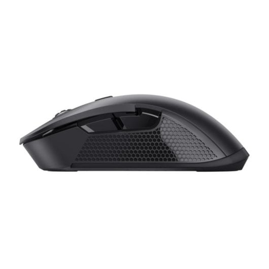 Ratón Trust GXT 931 Ybar 7200DPI Láser RGB Inalámbrico Recargable Bluetooth USB-C 6 Botones