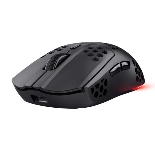 Ratón Trust inalámbrico 4800 DPI RGB ultraligero recargable 6 botones