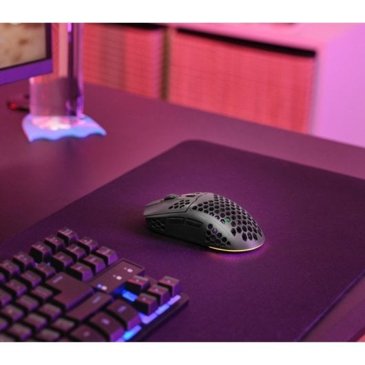 Ratón Trust inalámbrico 4800 DPI RGB ultraligero recargable 6 botones