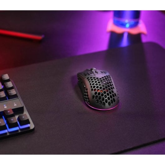 Ratón Trust inalámbrico 4800 DPI RGB ultraligero recargable 6 botones