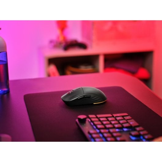 Ratón Trust inalámbrico 25600 DPI RGB 6 botones recargable teflón programable
