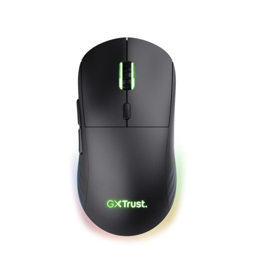 Ratón Trust inalámbrico 25600 DPI RGB 6 botones recargable teflón programable