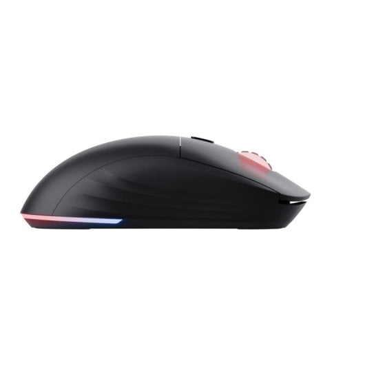 Ratón Trust inalámbrico 25600 DPI RGB 6 botones recargable teflón programable