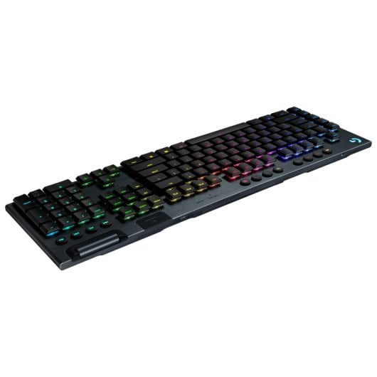 Teclado mecánico Logitech G 920-009108 Layout ES inalámbrico retroiluminado Carbono