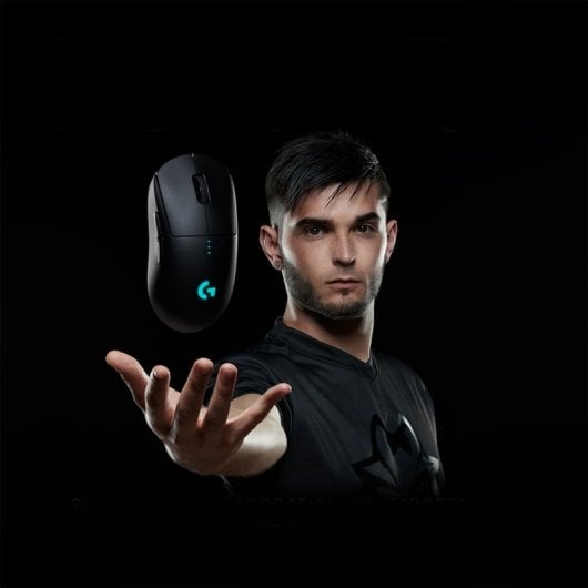 Souris Logitech sans fil 16000 DPI Ambidextre RGB
