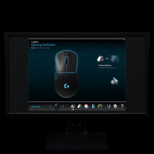 Souris Logitech sans fil 16000 DPI Ambidextre RGB