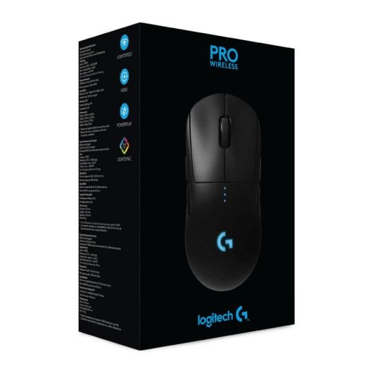 Souris Logitech sans fil 16000 DPI Ambidextre RGB