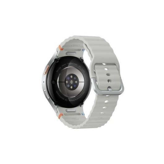 Samsung Galaxy Watch7 Bluetooth GPS 44mm AMOLED Prateado Resistente Água 5ATM SpO2 Pulsómetro