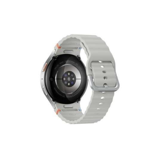 Samsung Galaxy Watch7 Bluetooth GPS 44mm AMOLED Prateado Resistente Água 5ATM SpO2