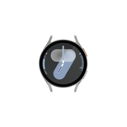 Samsung Galaxy Watch7 Bluetooth GPS 44mm AMOLED Argent M/L Étanche IP68 SpO2 Pulsomètre
