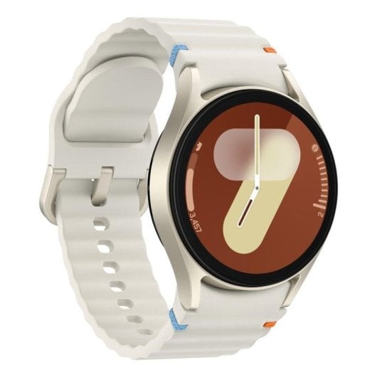 Samsung Galaxy Watch7 LTE GPS 40mm AMOLED Creme S/M IP68 5ATM SpO2 Herzfrequenz Schlaftracking