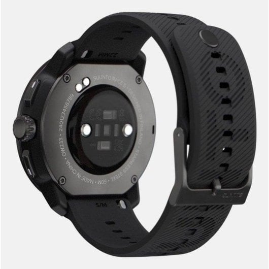 Suunto Race S GPS Bluetooth 45mm AMOLED Noir Taille M Cartographie Offline Pulsomètre SpO2