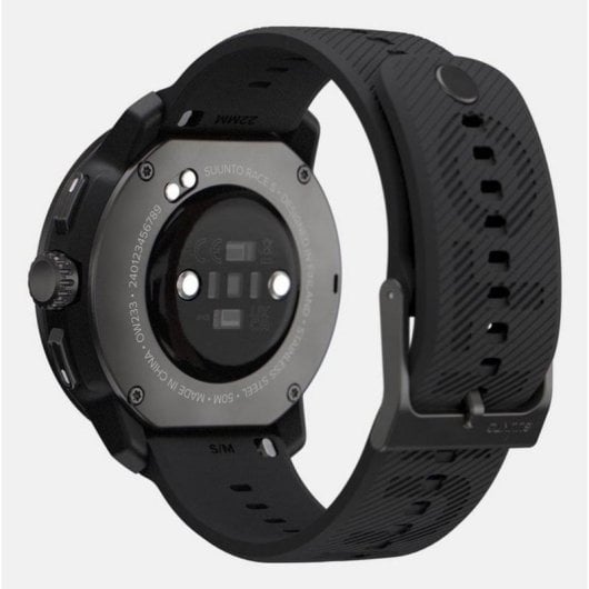Suunto Race S GPS Bluetooth 45mm AMOLED Noir Taille M Cartographie Offline Pulsomètre SpO2