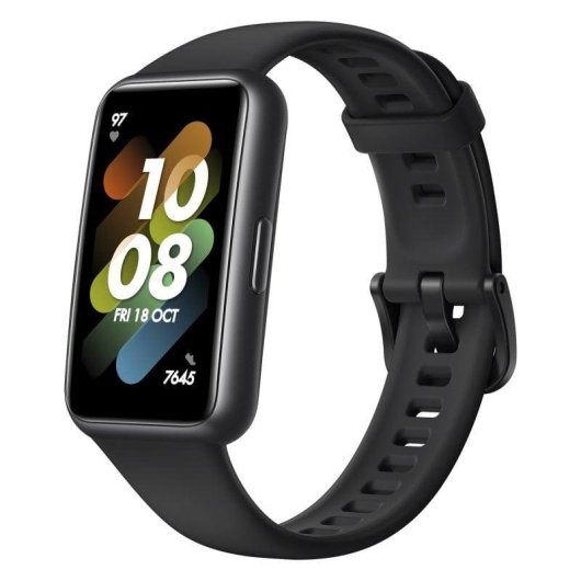 Pulsera de actividad Huawei Band 7 Bluetooth AMOLED Negro 14 días monitorización avanzada